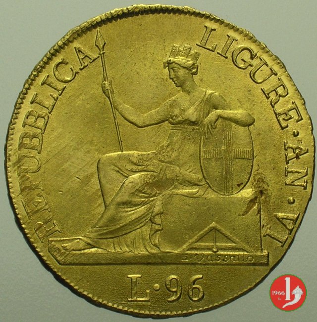 96 lire 1803 (Genova)