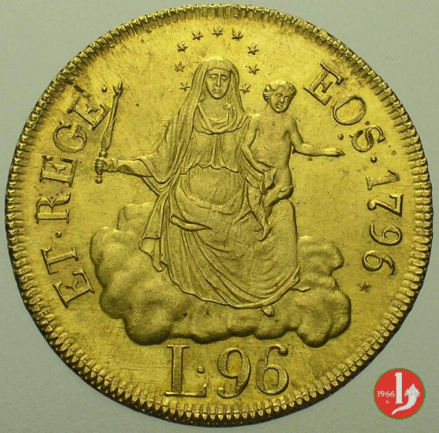 96 lire nuove 1796 (Genova)