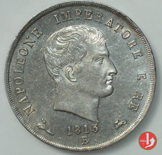 5 Lire 1813 (Bologna)