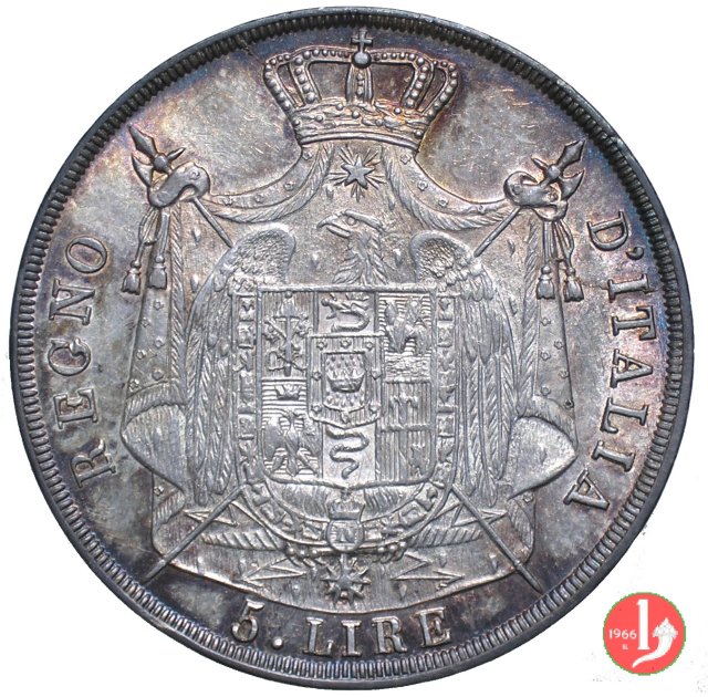 5 Lire 1813 (Milano)