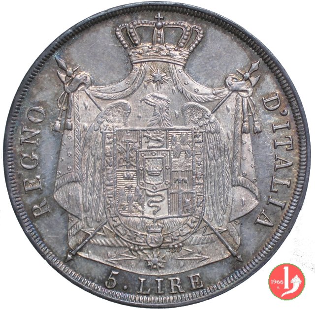 5 Lire 1814 (Milano)