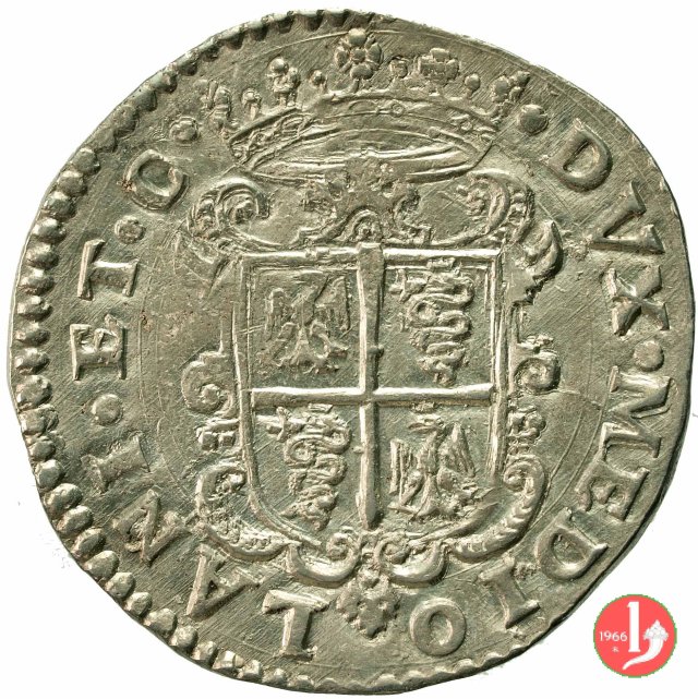 Scudo d'argento (o ducatone) 1599 (Milano)