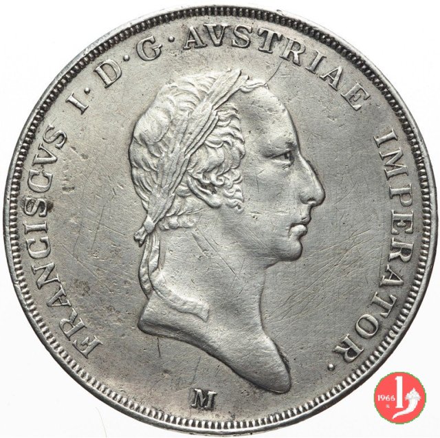 scudo nuovo da 6 lire 1826 (Milano)