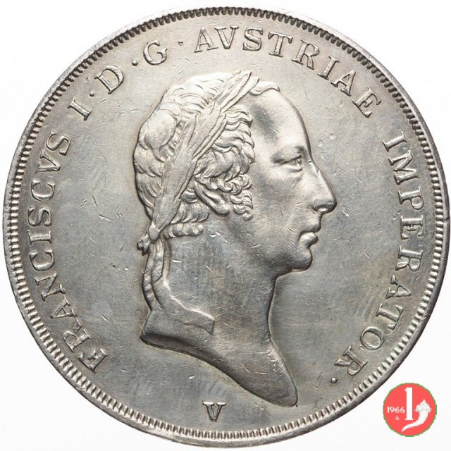 scudo nuovo da 6 lire 1832 (Venezia)