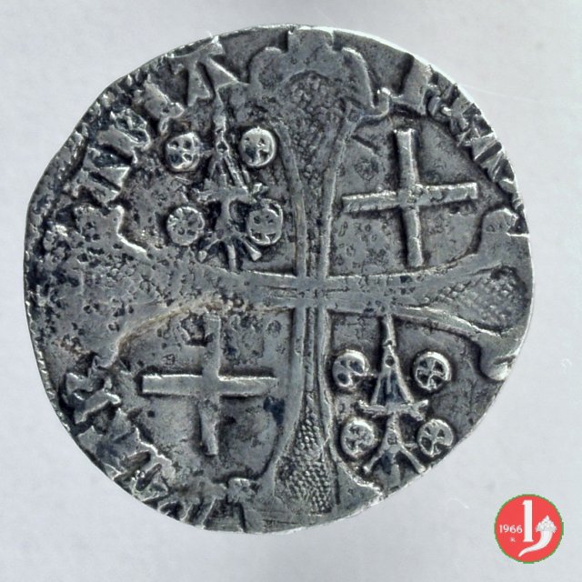 Carrarese da 4 soldi con S. Prosdocimo 1355-1388 (Padova)