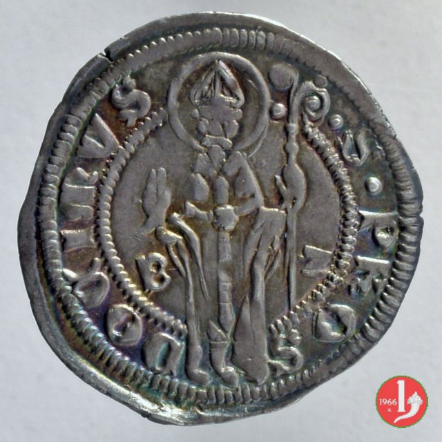 Carrarino da 2 soldi con S. Prosdocimo 1355-1388 (Padova)