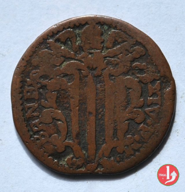 Quattrino GIUBILARE 1751 (Gubbio)