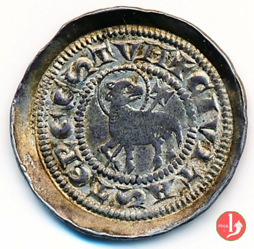 Denaro con agnello 1254-1280 (Trieste)