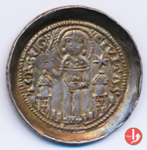 Denaro con il Santo 1233-1254 (Trieste)