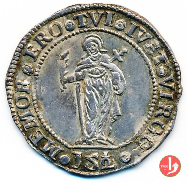 Ottavo di ducatone da 15 soldi e mezzo 1763-1778 (Venezia)