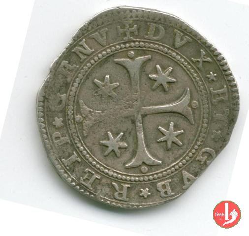 1/2 scudo stretto 1684 (Genova)