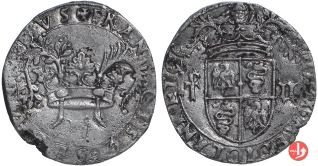 Grosso da 5 Soldi 1522-1535 (Milano)