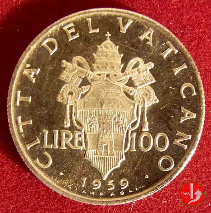 100 Lire 1959 (Roma)
