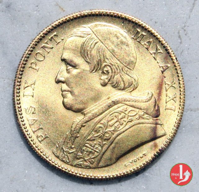 100 lire o piotta 1866