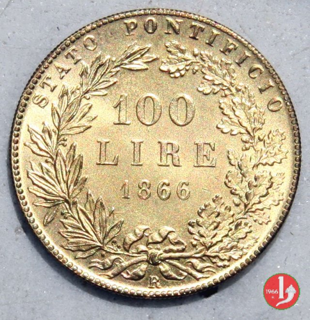 100 lire o piotta 1866