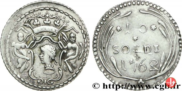 10 soldi o decinu 1763 (Murato)