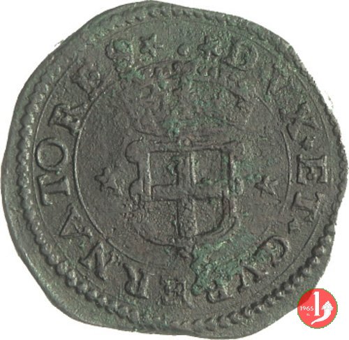 12 denari (1 soldo) 1671 (Genova)