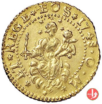 1/2 doppia 1748 (Genova)