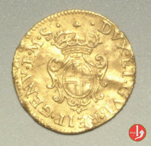 1/2 zecchino 1723 (Genova)