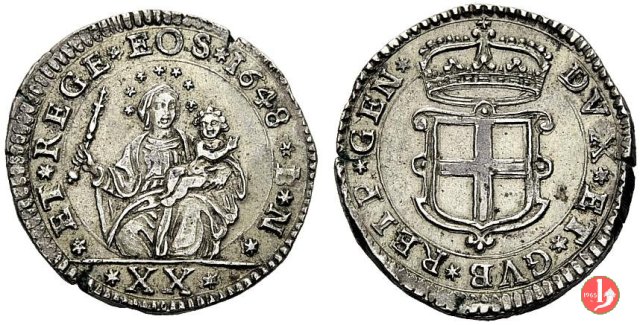 1 Lira 1648 (Genova)