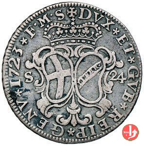 24 soldi 1723 (Genova)