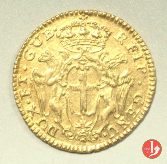 25 Lire 1759 (Genova)