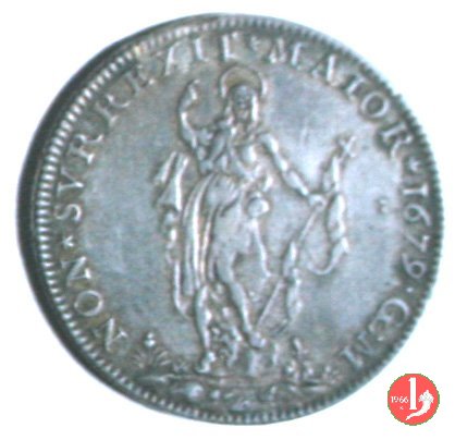 2 lire I serie 1679 (Genova)