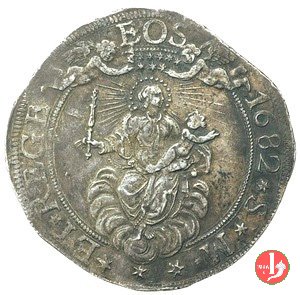 2 scudi (tipo largo) 1682 (Genova)