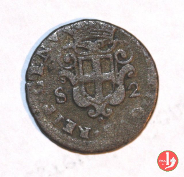 2 soldi 1724 (Genova)