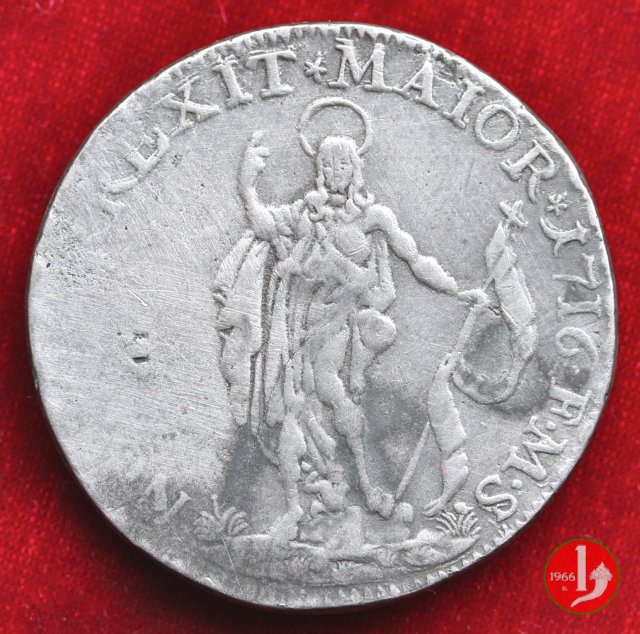 4 lire I serie 1716 (Genova)