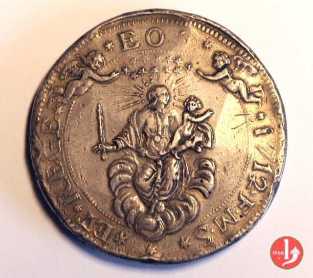 6 scudi (tipo largo) 1712 (Genova)