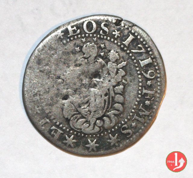 6 soldi e 8 denari 1719 (Genova)