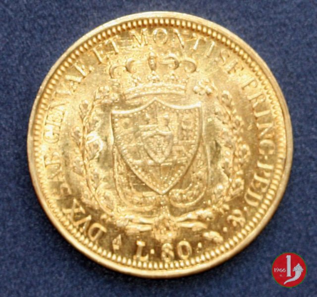 80 lire 1827 (Torino)