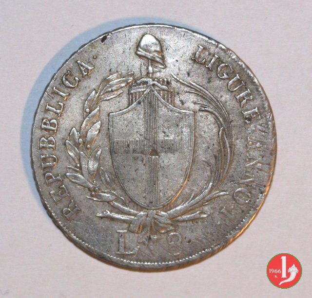 8 lire 1798 (Genova)