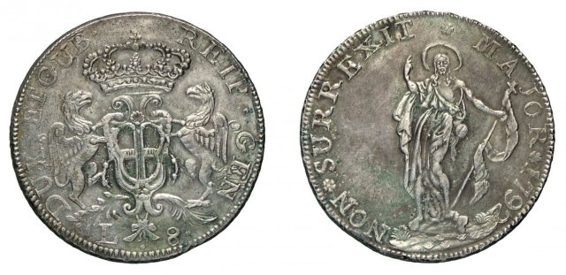 8 lire nuove 1792 (Genova)