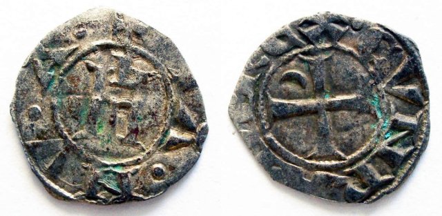 Denaro I tipo 1280-1320 (Genova)