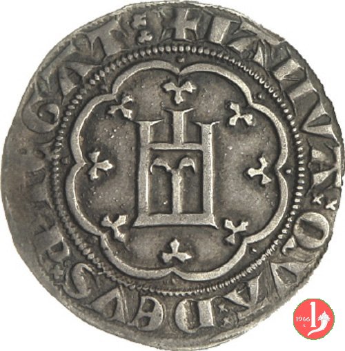 Grosso di III tipo 1280-1318 (Genova)