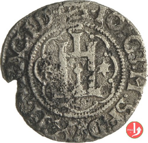 Mezzo Testone da 1/2 lira 1488-1494 (Genova)