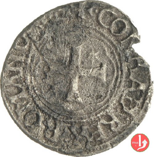 Mezzo Testone da 1/2 lira 1488-1494 (Genova)