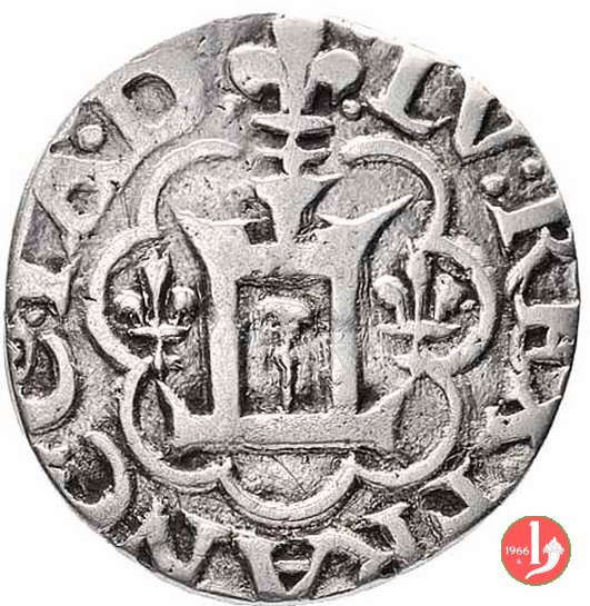 Mezzo Testone o Mezza Lira 1499-1507 (Genova)