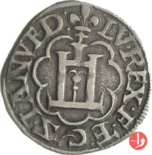 Mezzo Testone o Mezza Lira 1502-1503 (Genova)