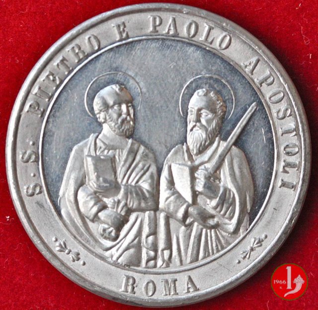 SS. Pietro e Paolo Apostoli 38mm -Mo504 1878