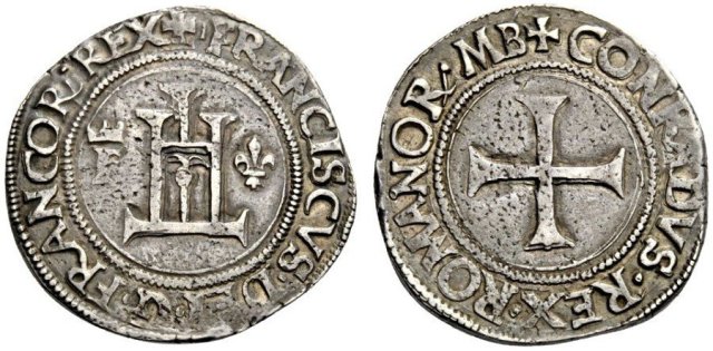 Testone 1527-1528 (Genova)