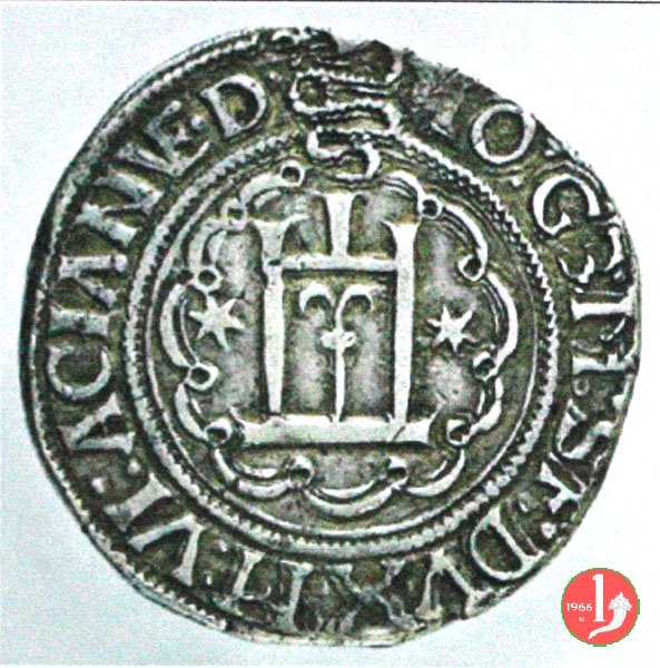 Testone da 20 soldi (o lira) 1492 (Genova)