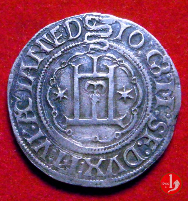 Testone da 20 soldi (o lira) 1492 (Genova)