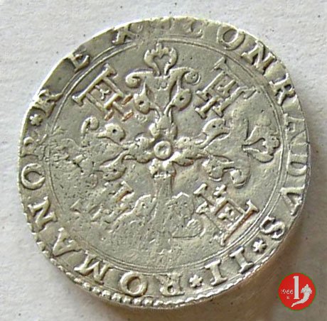 Testone della benedizione II tipo 1554 (Genova)