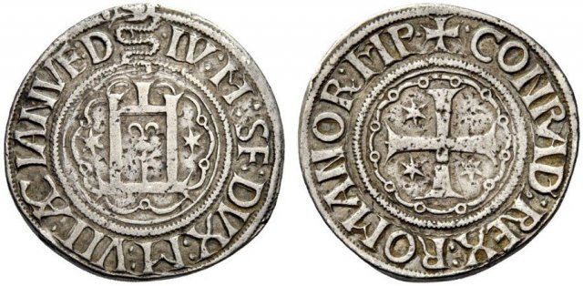 Testone o Lira 1496 (Genova)