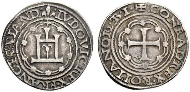 Testone o lira 1502-1503 (Genova)