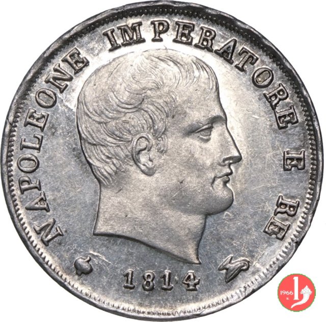 15 soldi 1814 (Milano)