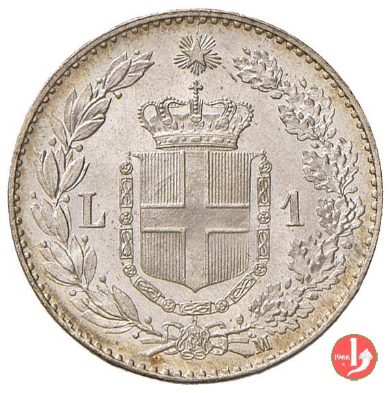 1 lira 1887 (Milano)